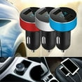 thumbnail image 3 of Soumake Car Charger USB Ports with LED Light Aluminum Dual USB Port Adapter for Car, 3 of 8