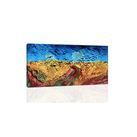 Cornfield With Ravens Van Gogh- CANVAS OR PRINT WALL ART