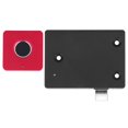 thumbnail image 3 of Smart Fingerprint Cabinet Lock Aluminum Alloy Electric Drawer Unlock Home Supplies Semiconductor Recognition Biometric 360 for Multiple Users, 3 of 8
