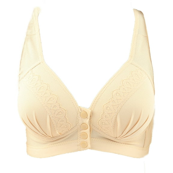 DPTALR Womens Dailywear Bars Lace Beauty Back Strap Wrap Plus Size Bra Underwear