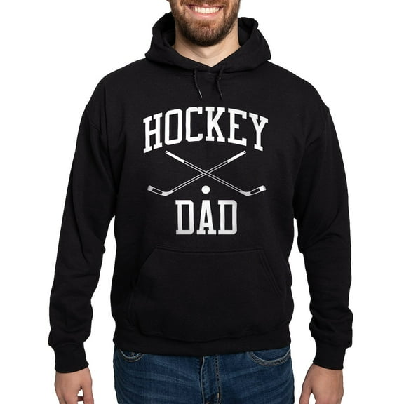 CafePress - Hockey Dad Hoodie (Dark) - Pullover Hoodie, Classic, Comfortable Hooded Sweatshirt