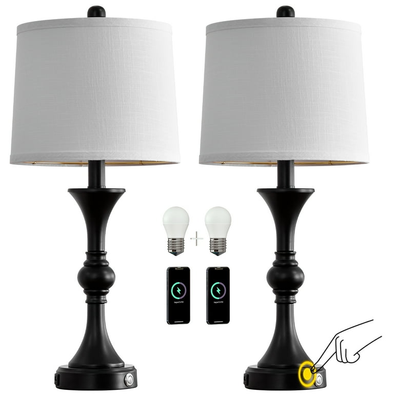 Amazon Nightstand Lamps Lighting Plus Table Lamps Canora Grey