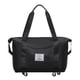 thumbnail image 1 of Bolsa de lona plegable Tegrayee de 43 cm con ruedas y gran capacidad, color negro, 1 of 8