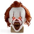 thumbnail image 1 of Máscara de Halloween Creepy Pennywise Payaso aterrador Cara completa Disfraz de terror Fiesta Festival Cosplay Decoración Prop, 1 of 8