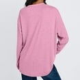 thumbnail image 5 of Buigttklop Womens Oversized Long Sleeve T Shirts Basic Crewneck Tee Fall Tops Casual Workout Fashion Casual Y2K Clothes, 5 of 6