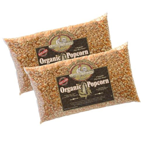 Great Northern Popcorn 2-Pack Organic Yellow Gourmet Popcorn 5 LB All Natural by