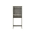 thumbnail image 2 of Bush Furniture Key West Over The Toilet Storage Cabinet in Driftwood Gray, 2 of 7