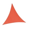 thumbnail image 2 of jinwen Voile d'Ombrage 3x3x3M Triangle Respirant pour Porche Pergola Gazebo Rouge, 2 of 9
