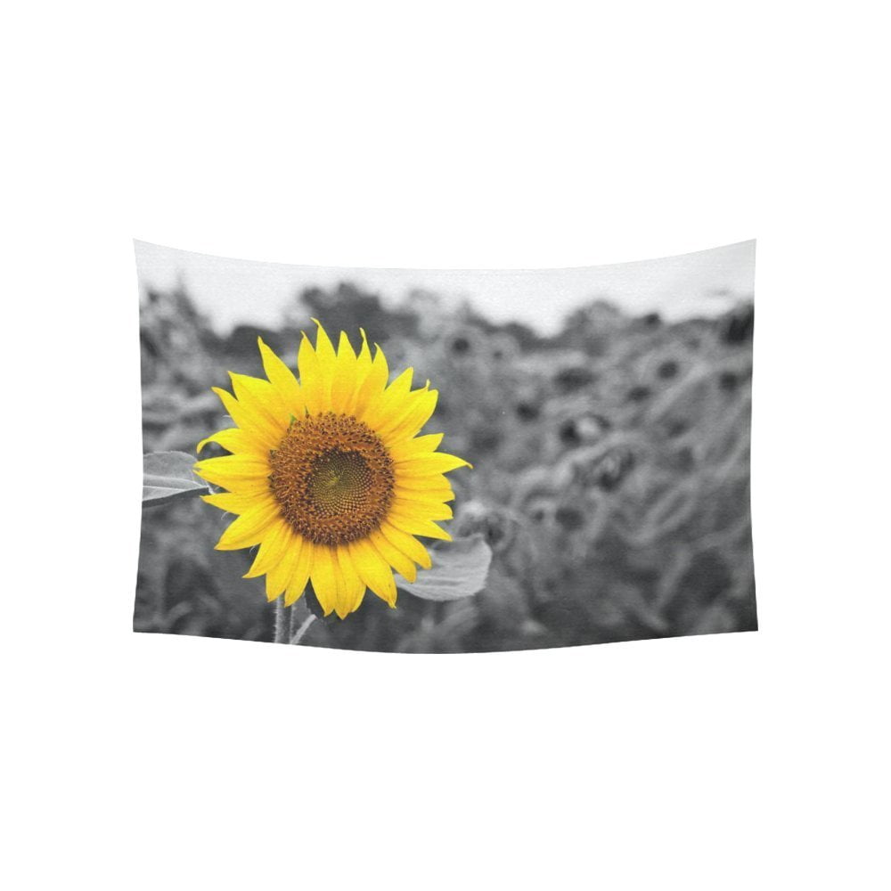 PHFZK Nature Art Home Decor Collection, a Single Sunflower Floral ...