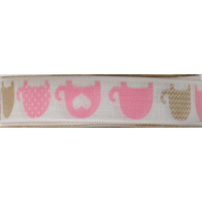 Safety Pin on Fancy Ribbon with Flex and Carnation Capia - R & R
