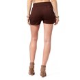 thumbnail image 3 of Uhndy Women Summer Plus Size Shorts Harem Shorts Elastic Waist Yoga Shorts Stretch Soft Pocket Shorts Coffee 4XL, 3 of 5