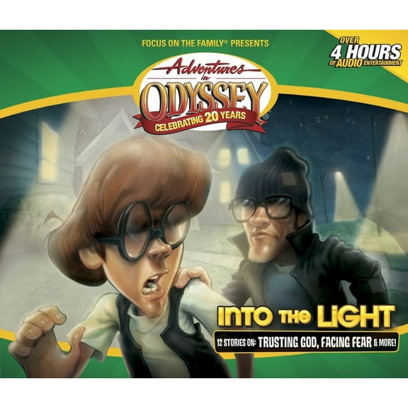 Adventures in Odyssey Into the Light: 12 Stories On: Trusting God, Facing Fear & More!, Book 47, (Paperback)