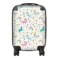 thumbnail image 4 of Unicorn And Rainbows Suitcase, 4 of 13