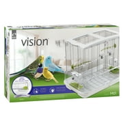 VISION Bird Cage - Medium for budgies, canaries, lovebirds and finches