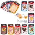 thumbnail image 1 of 48 Uds.Bolsas Regalo Dulces para el DíA de San ValentíN,Botella a la Deriva,Tarjeta FelicitacióN, Fiesta Boda, Bricolaje, DecoracióN de Embalaje de Galletas de Chocolate, 1 of 5