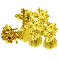 thumbnail image 2 of MOVTOTOP Golden Balloon Weights with Concrete Material Essential for Helium Balloons and Party Decor 5pcs, 2 of 8