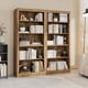 thumbnail image 3 of Yeshouse Estantería de 180 cm de altura, librería de 5 niveles, estantes abiertos de madera con diseño antivuelco, estantería blanca para dormitorio, sala de estar y oficina, 3 of 7