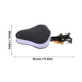 thumbnail image 2 of Child Bike Seat Safety Carrier Chair Shape for Electric and Bicycle Use Assorted Color Carbon Steel and Sponge Material 1Set, 2 of 5