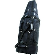 Golfer's Choice - Rolling Golf Bag Cover and Carrier, Black