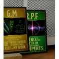 thumbnail image 3 of LOLUIS Inspirational Wall Art, STEM Scientists Quote Print Decor for Bulletin Board Classroom Office, STEM Poster (Unframed 16"x24"), 3 of 5