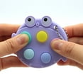 thumbnail image 3 of LEFTHIGH Toys Games Decompression Fish Pinch Music Children's Interactive Finger Decompression Music Toy with Keychain Outdoor Toys, 3 of 4