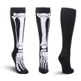 thumbnail image 4 of 4 Pairs Copper Compression Socks for Women & Men Circulation 15-20 mmhg - Better Blood Flow, Swelling, Best Support for Medical, Running, Nursing, 4 of 7