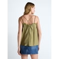 thumbnail image 3 of Scoop Women's and Women's Plus Flowy Lace Tank Top, Sizes XS-4X, 3 of 5