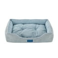 thumbnail image 2 of Sam's Pets Arlo® Small Blue Plaid Dog Bed, 2 of 10