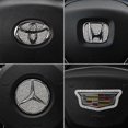 thumbnail image 3 of Badge Decal Car Sticker for Mitsubishi, Alloy Diamond Steering Wheel Logo Decoration, 3 of 3