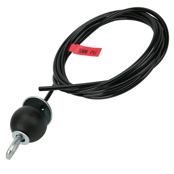 Gym Cable Wire Rope, Fitness Gym Replacement Cable Black For Home Gym