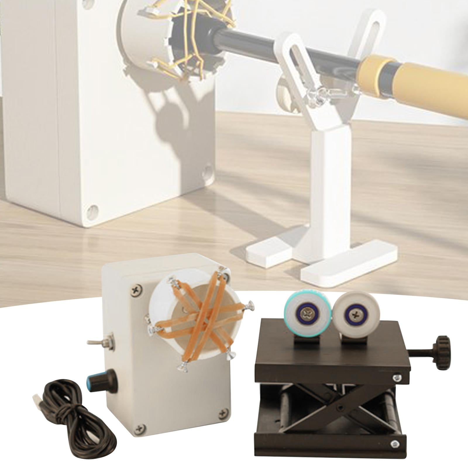 yotijay DIY Winding Machine ing Tools Portable Easy to Use Rod Wrapping Fittings pp stand