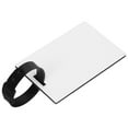 thumbnail image 3 of Heat Transfer Bag Tags, Double Sided Blank Blank Luggage Tags Density Board  For Business, 3 of 8