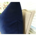 thumbnail image 2 of Plutus Navy Handmade Throw Pillow-Color:Navy,Size:20" x 20", 2 of 4