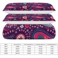 thumbnail image 2 of HAHDAXIA Paisley Pattern Bedding Solid Comforter Set for All Seasons,3 Pieces(1 Comforter+2 Pillowcases),Soft Microfiber Bedding Set King(90"x90"), 2 of 7