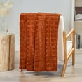 thumbnail image 7 of Home Soft Things Super Soft Decorative Throw Blanket - Umber - 50" x 60", 7 of 7