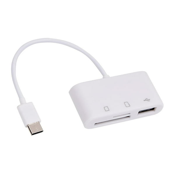 SharkTRUE SD TF Memory Card Reader, Compatible with iPad Pro, MacBook ProAir, -in- USB Camera Card Reader Adapter and More Devices