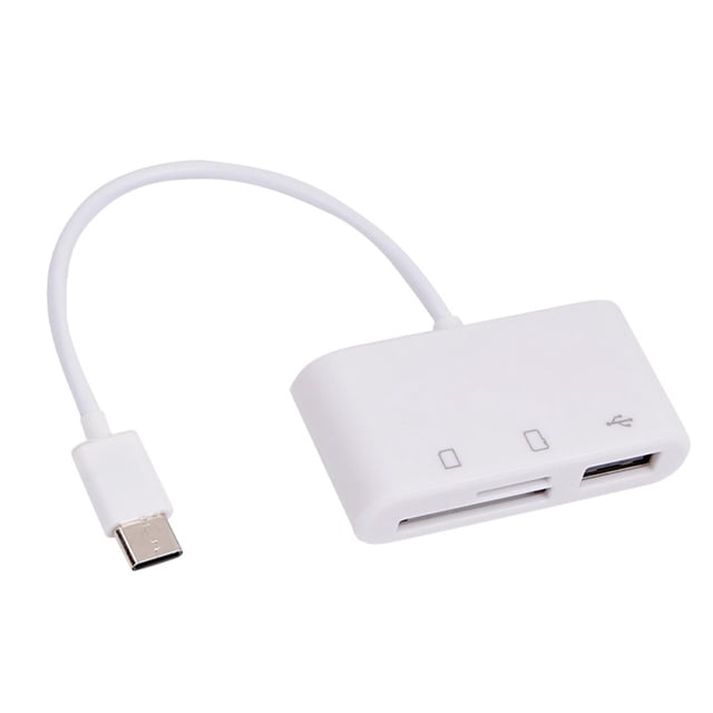 SharkTRUE SD TF Memory Card Reader, Compatible with iPad Pro, MacBook ProAir, -in- USB Camera Card Reader Adapter and More Devices