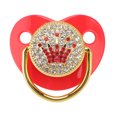thumbnail image 2 of Baby Pacifier, Ultra Soft Silicone Pacifier for 0 to 18 Months, Lightweight One Piece Design Soother, Gold  Toddler Pacifier for Infant Boys & Girls, 2 of 7