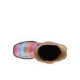 thumbnail image 4 of Roper Girls Rainbow Glitter Square Toe Cowboy   Mid Calf Boots, 4 of 5