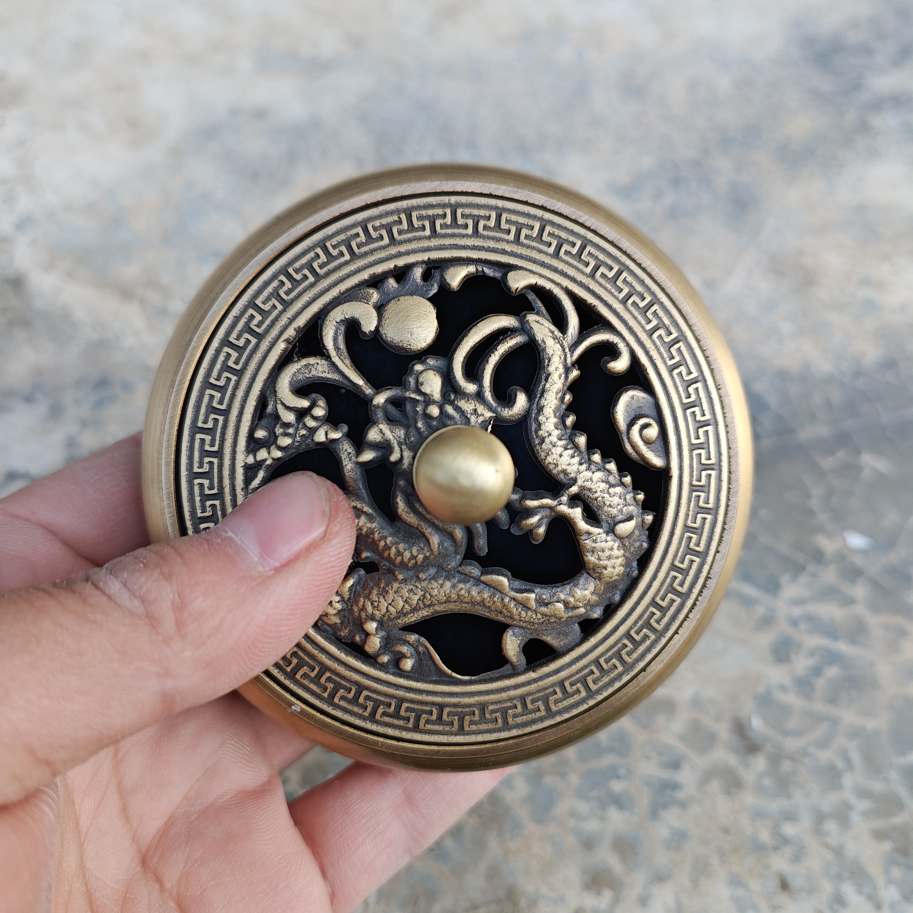 Vintage Bronze Buddha Censer Incense Burner Unique Ritual  Incense holder, Tibet culture Brass Ash catcher censer Incensory Decorative kk072