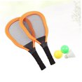thumbnail image 2 of SHOWERORO Tennis Racket Kids 5Pcs Orange Childrens Cloth Art Indoor Use, 2 of 8