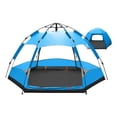 thumbnail image 1 of Instant Pop Tent Waterproof Two Layer Automatic Dome Tent Backpacking Tent for 5-8 People, 1 of 7