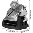 thumbnail image 2 of Rotary Table 4inch/100mm Horizontal Vertical Rotary Table 4-Slot Rotary Table For Milling Machine MT-2 Rotary Table For Milling ,Long Lasting, 2 of 6