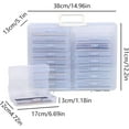 thumbnail image 2 of 4x6 Photo Storage Box, 16 Inner Photo Keeper,Photo Organizers and Storage, Seed Storage Organizer,Clear Photo Boxes Storage Plastic Photo Organizer Box for Cards, Craft, Stamps,Stickers, 2 of 8