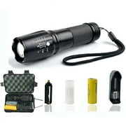 Klarus CTS-07P6605 Tactical LED Flashlight, Black