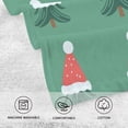 thumbnail image 5 of Yayeee 100% Cotton Hand Towels for Bathroom 16" x 28" Soft Absorbent Kitchen Towel, Christmas Trees, 5 of 7