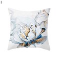 thumbnail image 2 of Cheers Housse de Coussin Texture Douce Fermeture Éclair Invisible Polyester Peau de Pêche Décoratif Carré Oreiller Meubles Accessoires, 2 of 2
