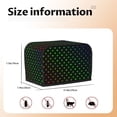 thumbnail image 5 of Lsque Poker Shapes Print 2 Slice Toaster Cover , Kitchen Appliance Dustproof Protector , Toaster Protector Dustproof Kitchen Appliance Cover, 5 of 7
