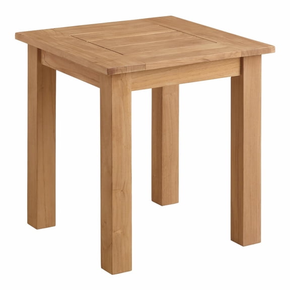Linon Carenen Outdoor Side Table - Natural