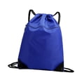 thumbnail image 2 of Mochila con cordón Bolsa con cordón Bolsas de Gimnasio Bolsas de PE Plegables Grandes Mochila para niños Adultos Fútbol Senderismo, 2 of 8